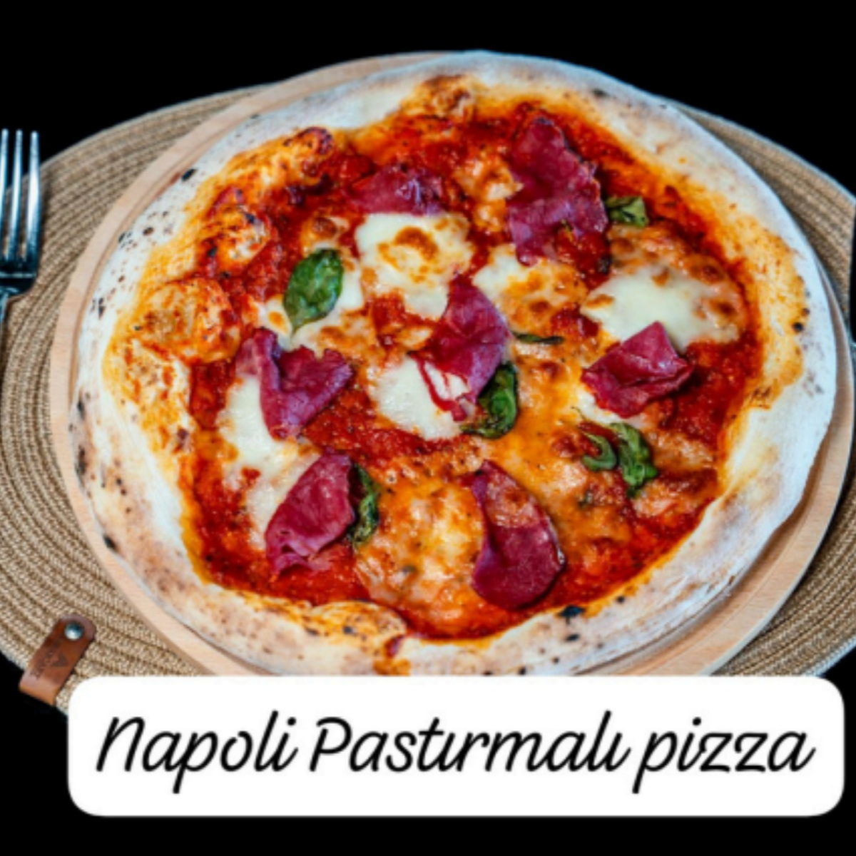 Napoli Pastırmalı Pizza