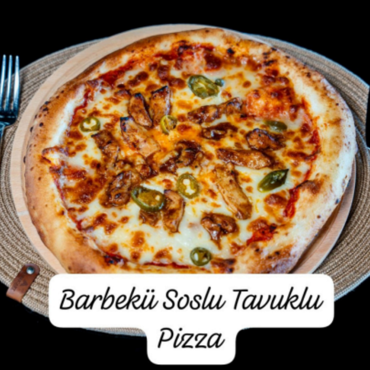 Barbekü Soslu Tavuklu Pizza