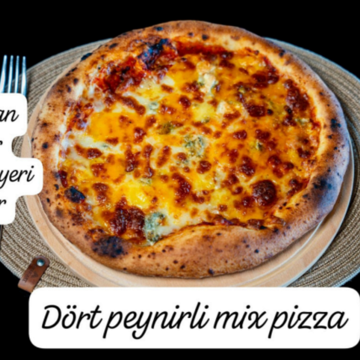 Dört Peynirli Mix Pizza